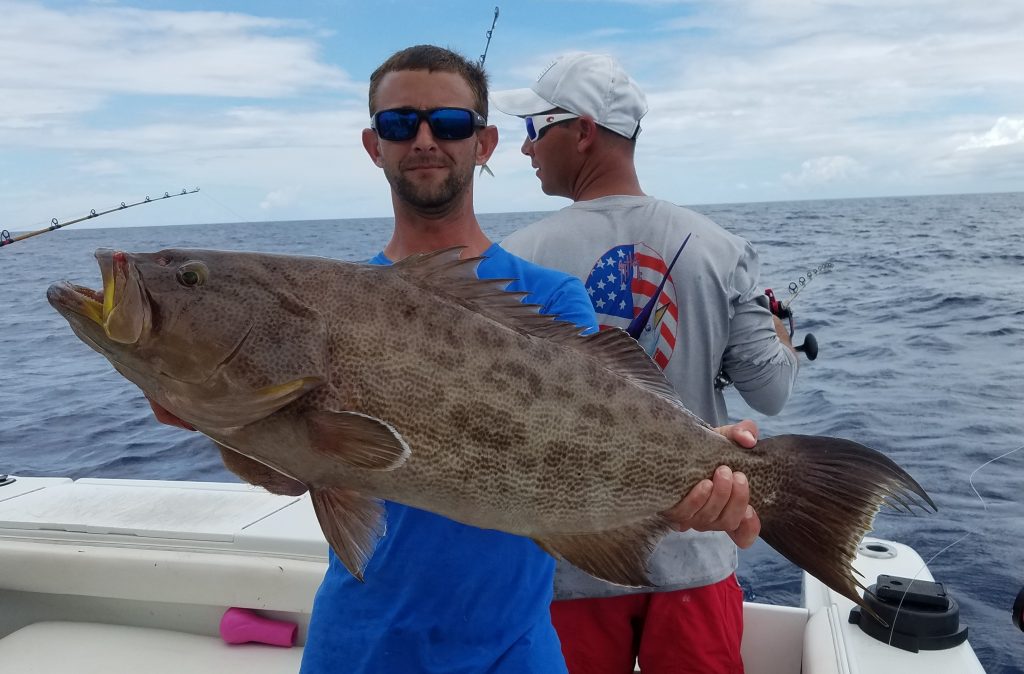 Grouper and Black Sea Bass Team Buck Rogers Jacksonville Offshore Fishing